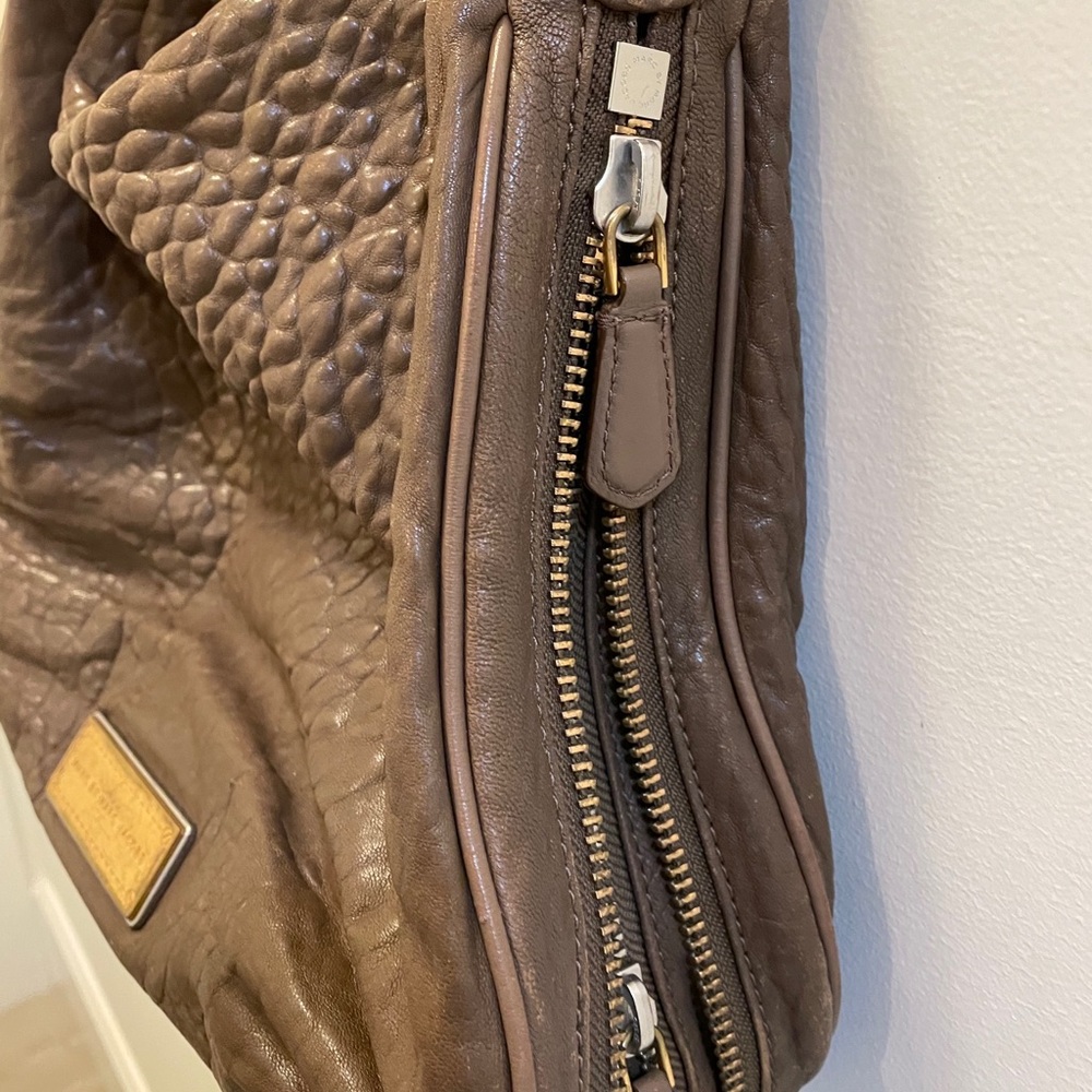 MARC JACOBS brown leather bag